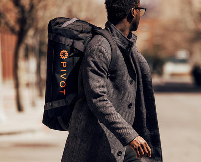 Urban Duffel in black; promotional gear for businesses and events; non model