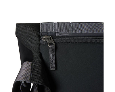 Urban Messenger Bag, promotional gear for business and events, back zipper detail view